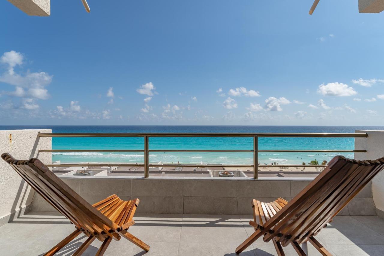 Sparkling Ocean View In Cancun Exterior photo